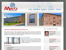 Tablet Screenshot of midwestwindowdoor.com
